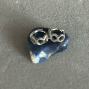 Birk Silver Huggie Earrings